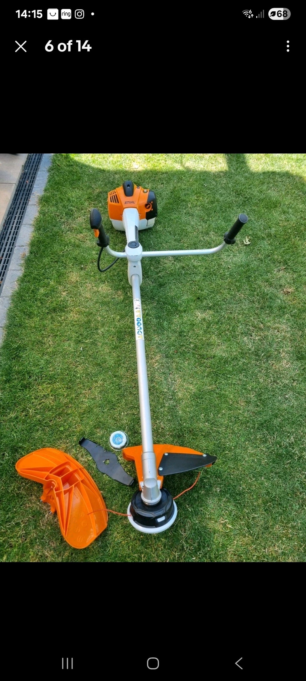 STIHL FS 560 C-EM Professional,Heavy Duty Strimmer,BrushCutter Powerful 57cc 561