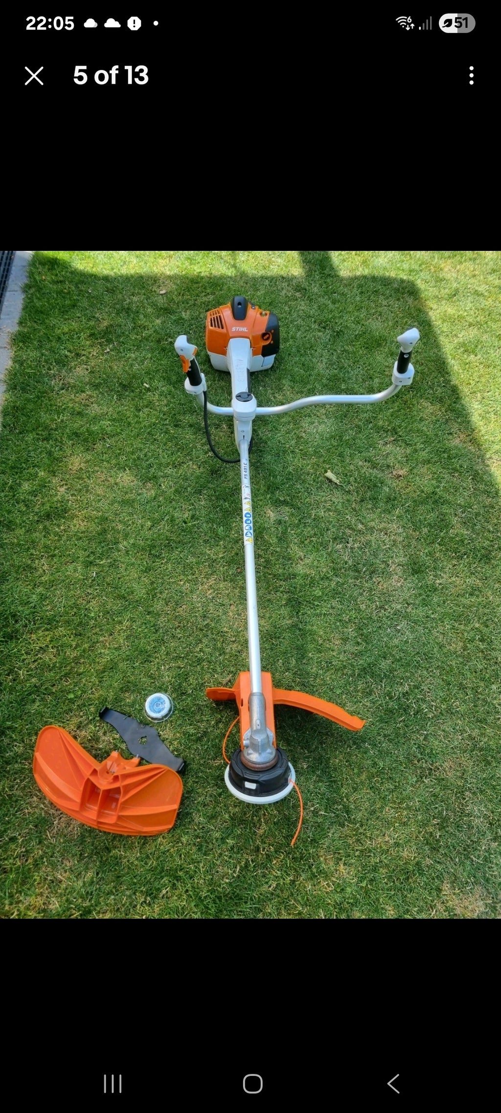 STIHL FS 491 C-EM Professional,Heavy Duty Strimmer,BrushCutter Powerful 51cc 511