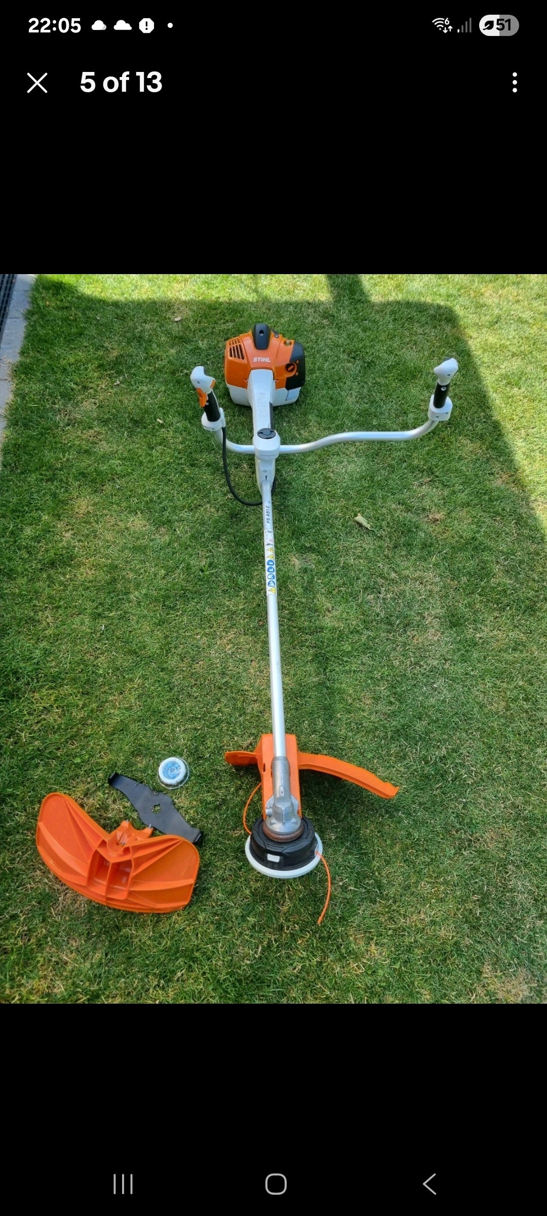 STIHL FS 491 C-EM Professional,Heavy Duty Strimmer,BrushCutter Powerful 51cc 511