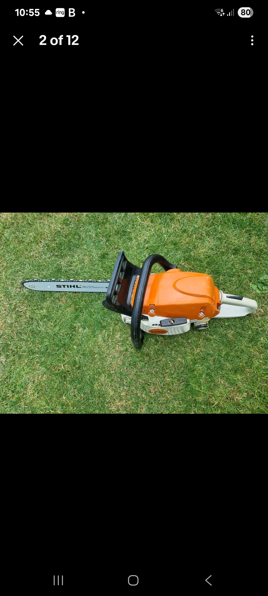 Stihl km94 Kombi set strimmer, pole saw, hedge cutter. Stihl ms291 chainsaw 16' bar. Stihl BR500 blowers