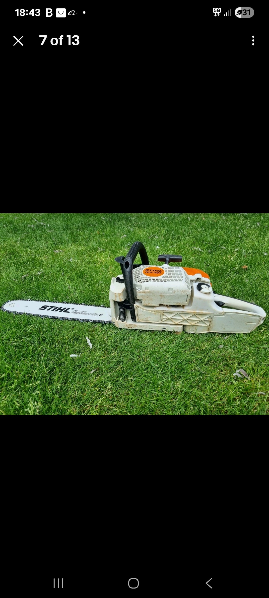 STIHL MS391 Professional, Chainsaw Saw Powerful 64cc 3.3kw 18" MS 361 /390 /362