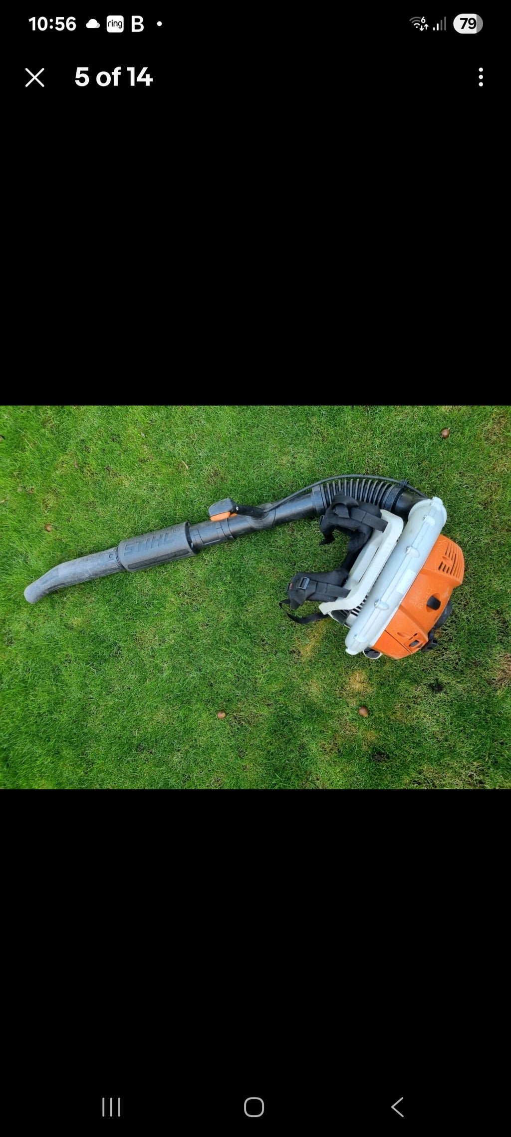 Stihl km94 Kombi set strimmer, pole saw, hedge cutter. Stihl ms291 chainsaw 16' bar. Stihl BR500 blowers