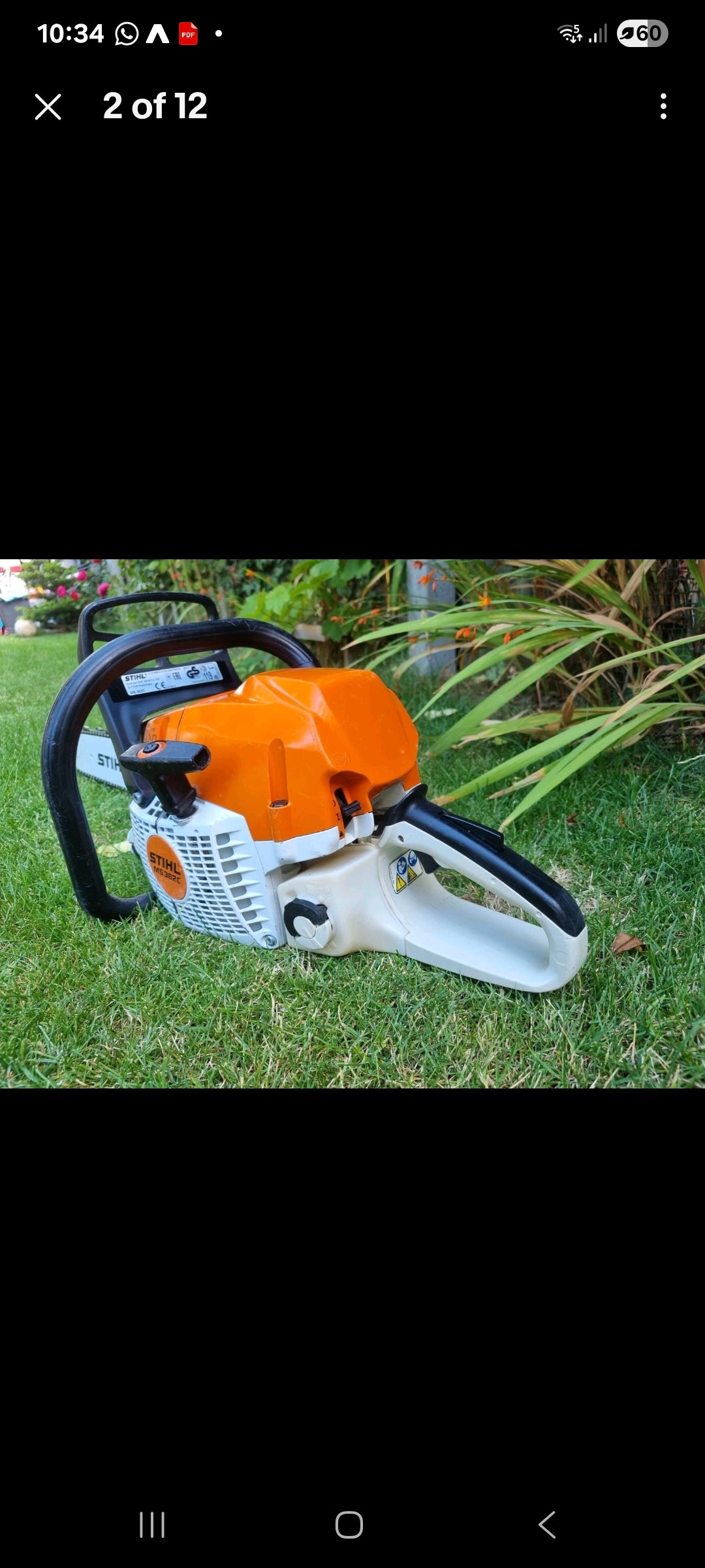 STIHL MS362C Professional, Powerful 59cc 3.4kw 18" MS 361/ 391 /441 Petrol