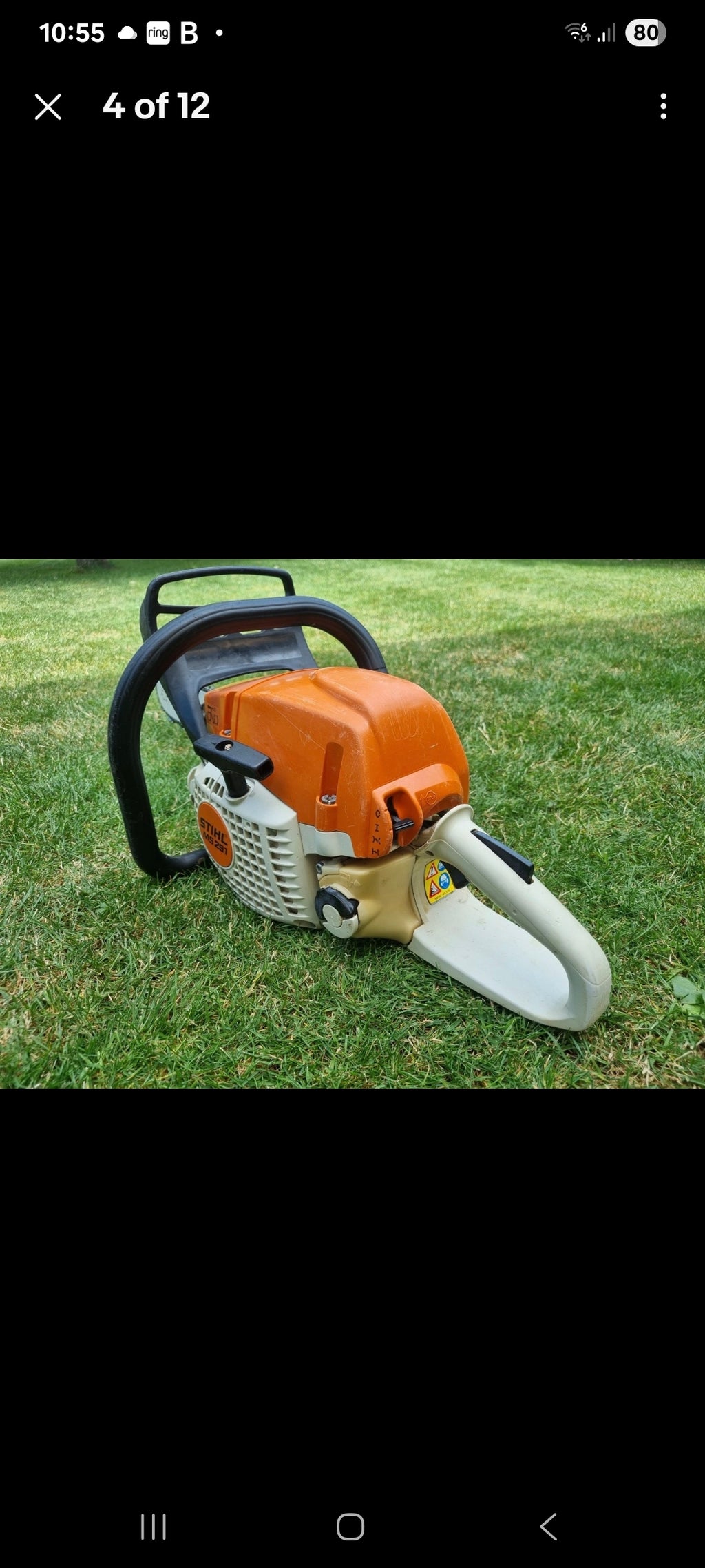 Stihl km94 Kombi set strimmer, pole saw, hedge cutter. Stihl ms291 chainsaw 16' bar. Stihl BR500 blowers