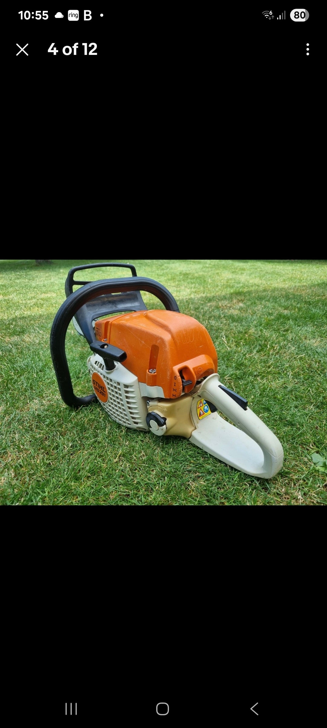 Stihl km94 Kombi set strimmer, pole saw, hedge cutter. Stihl ms291 chainsaw 16' bar. Stihl BR500 blowers