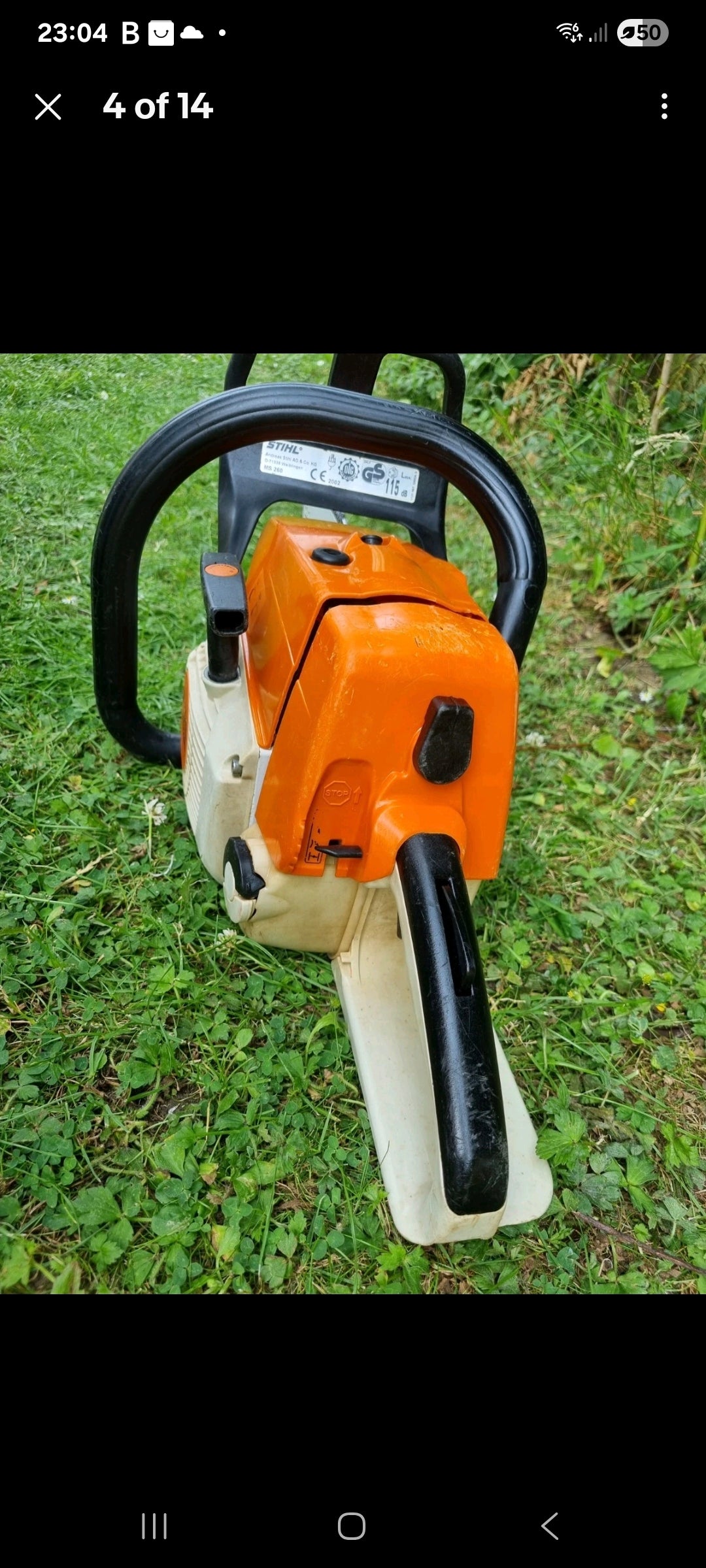 Used STIHL MS 260 Professional, Chainsaw Saw Powerful 50.cc 2.6kw 16"