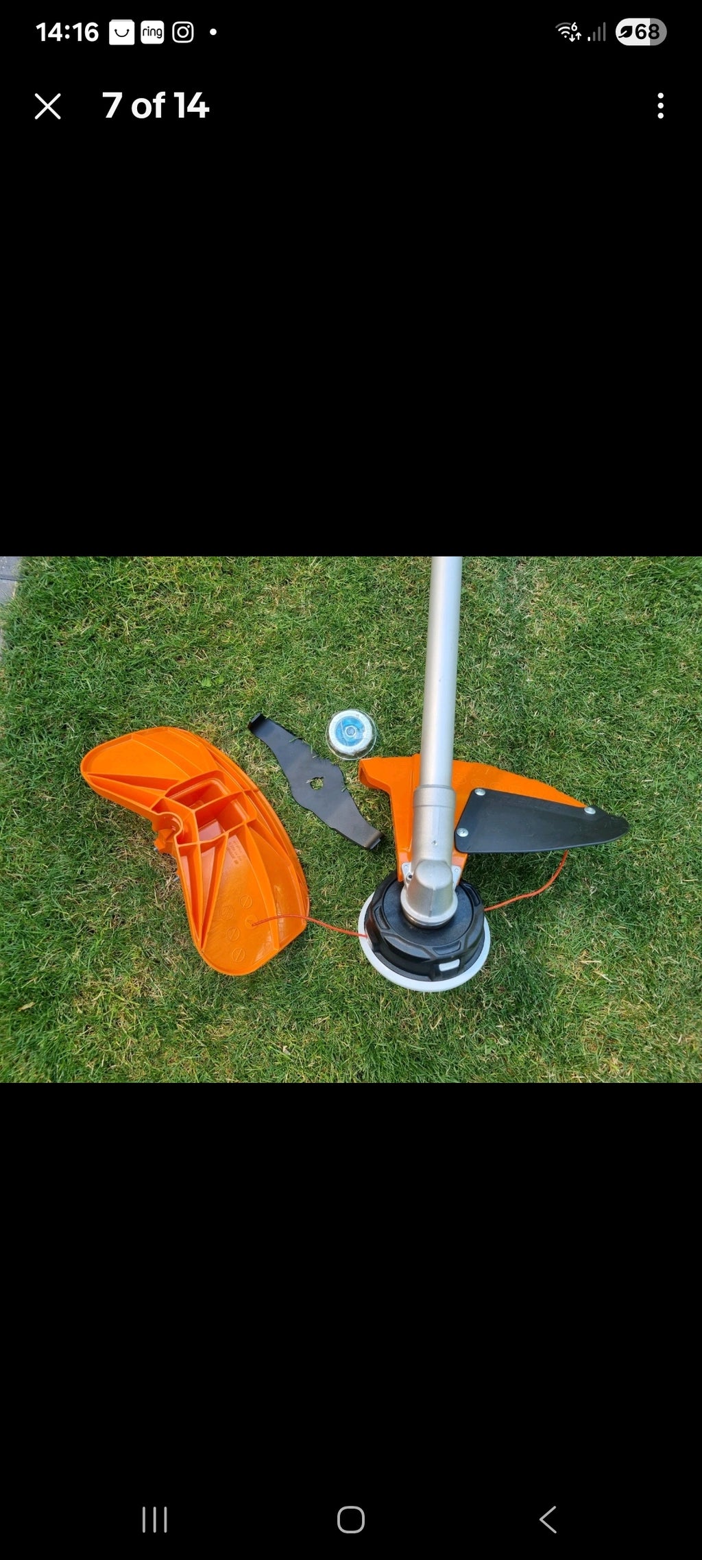 STIHL FS 560 C-EM Professional,Heavy Duty Strimmer,BrushCutter Powerful 57cc 561