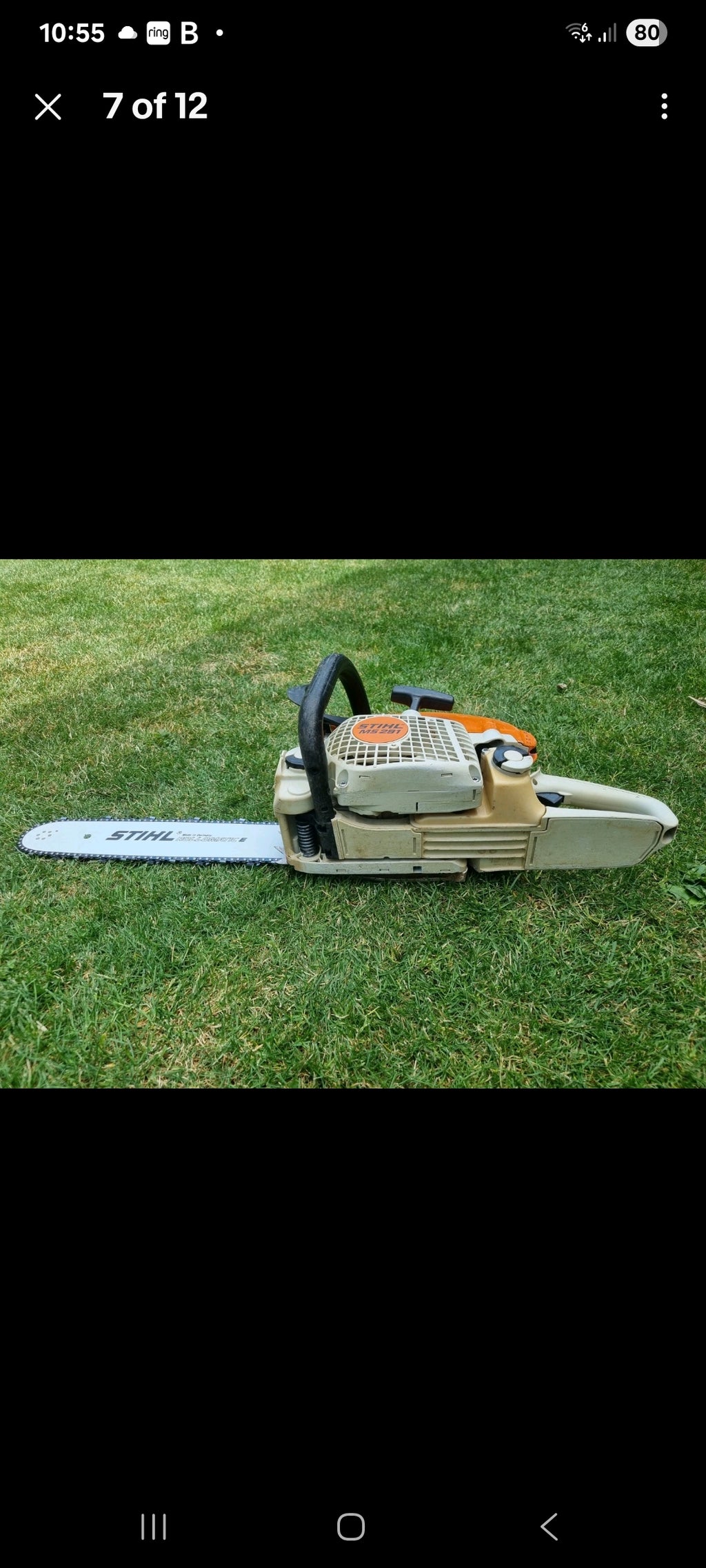 Stihl km94 Kombi set strimmer, pole saw, hedge cutter. Stihl ms291 chainsaw 16' bar. Stihl BR500 blowers