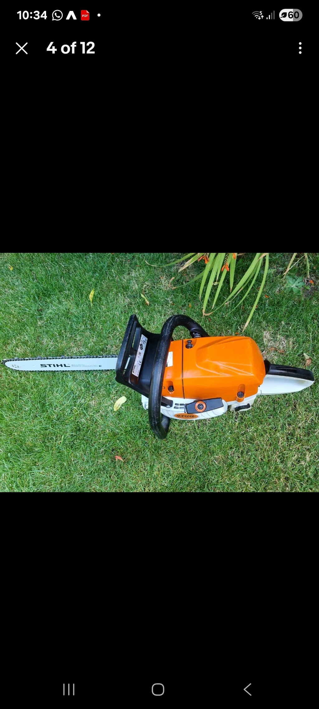 STIHL MS362C Professional, Powerful 59cc 3.4kw 18" MS 361/ 391 /441 Petrol