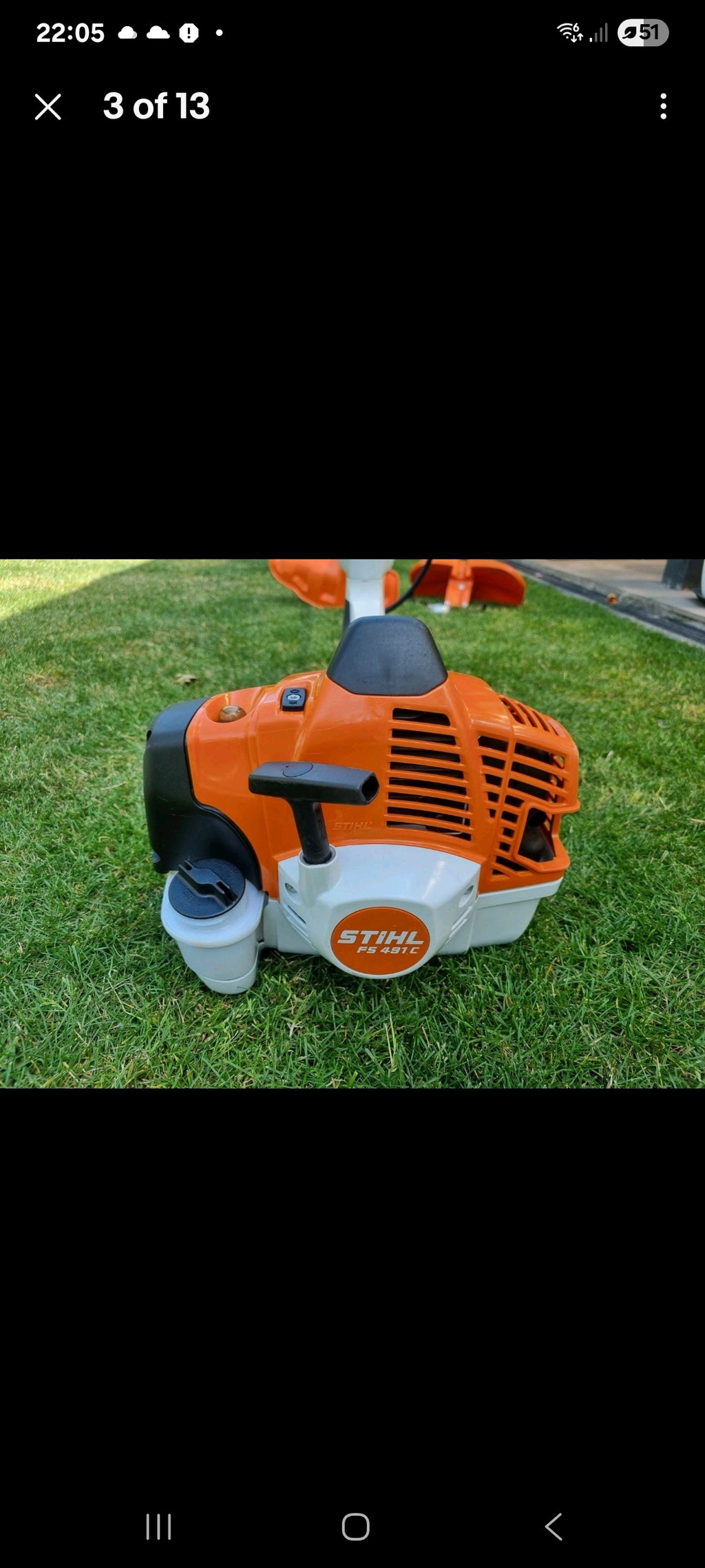STIHL FS 491 C-EM Professional,Heavy Duty Strimmer,BrushCutter Powerful 51cc 511
