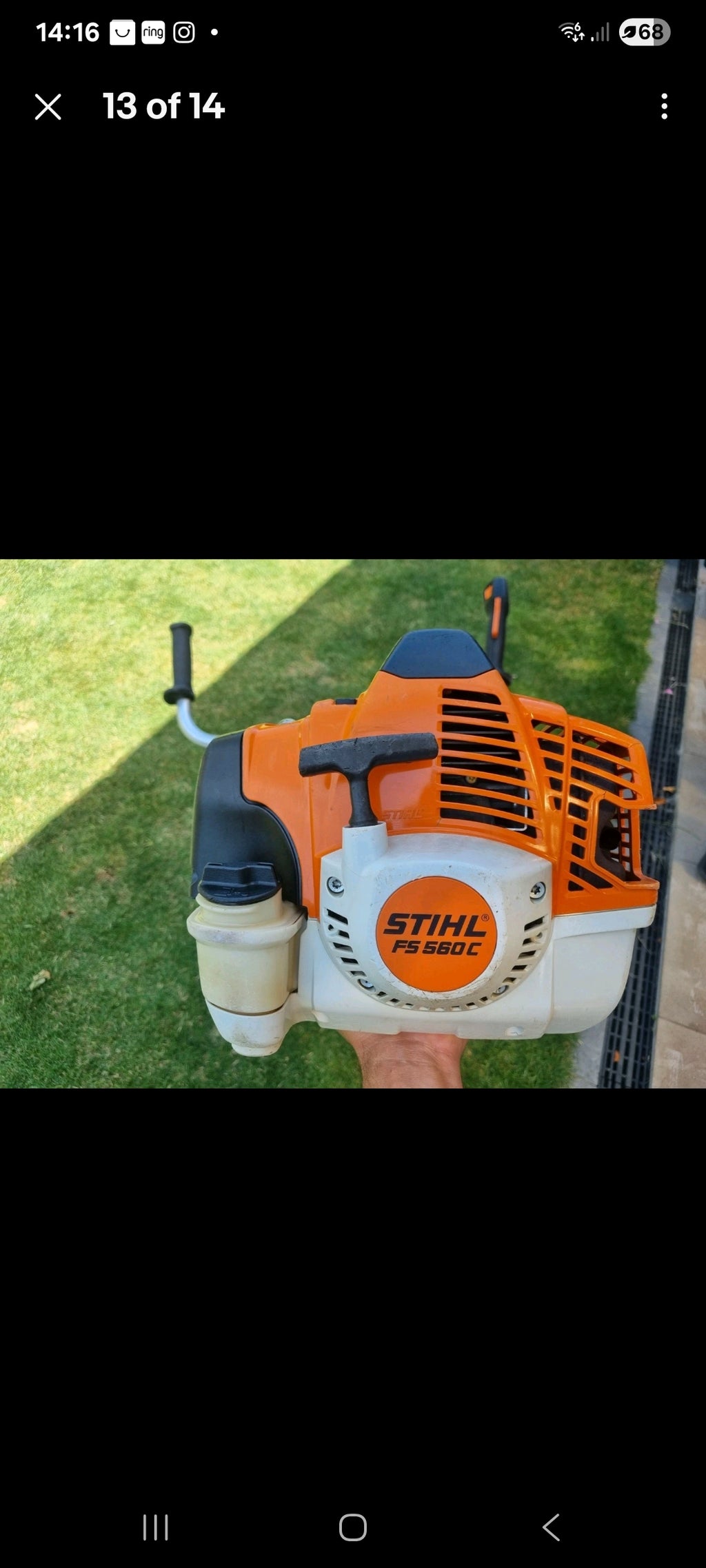 STIHL FS 560 C-EM Professional,Heavy Duty Strimmer,BrushCutter Powerful 57cc 561