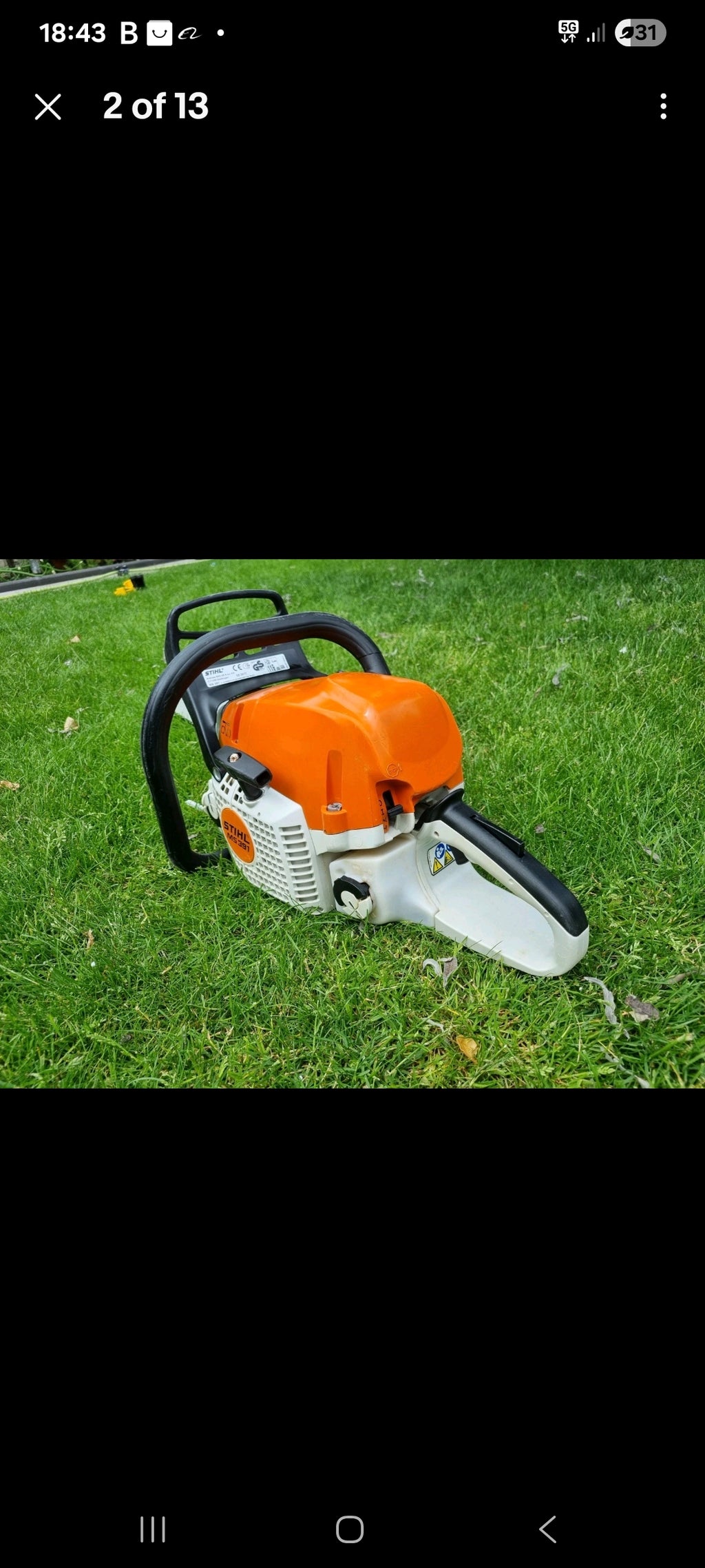 STIHL MS391 Professional, Chainsaw Saw Powerful 64cc 3.3kw 18" MS 361 /390 /362
