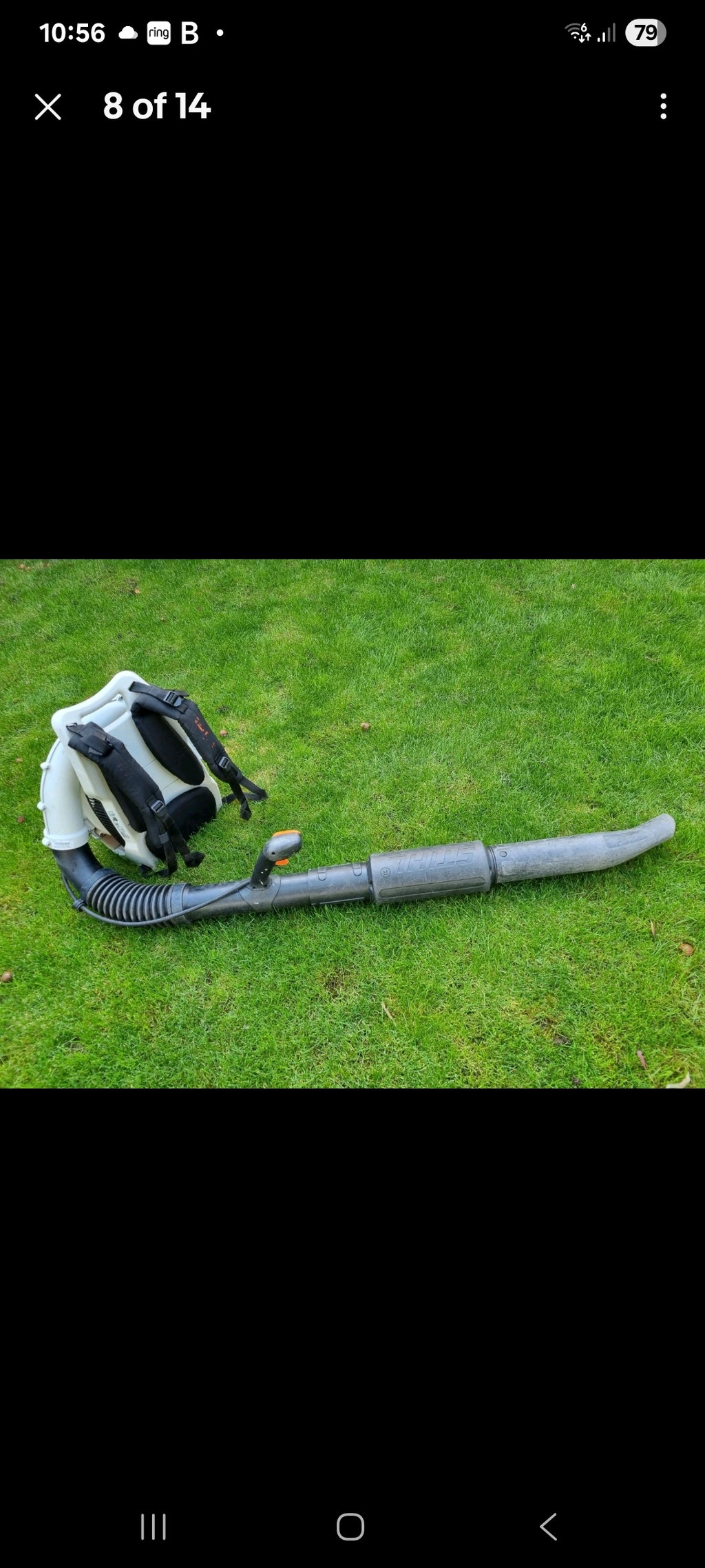 Stihl km94 Kombi set strimmer, pole saw, hedge cutter. Stihl ms291 chainsaw 16' bar. Stihl BR500 blowers