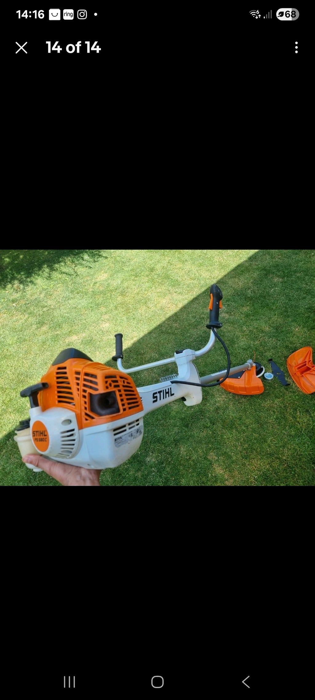 STIHL FS 560 C-EM Professional,Heavy Duty Strimmer,BrushCutter Powerful 57cc 561