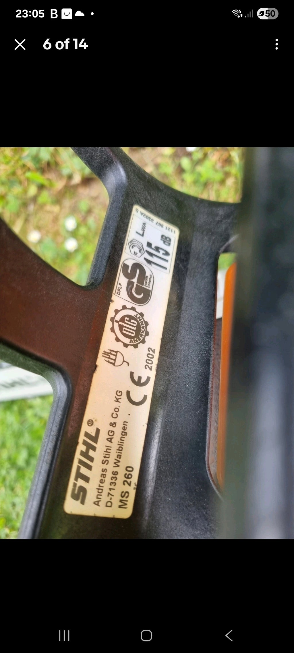 Used STIHL MS 260 Professional, Chainsaw Saw Powerful 50.cc 2.6kw 16"