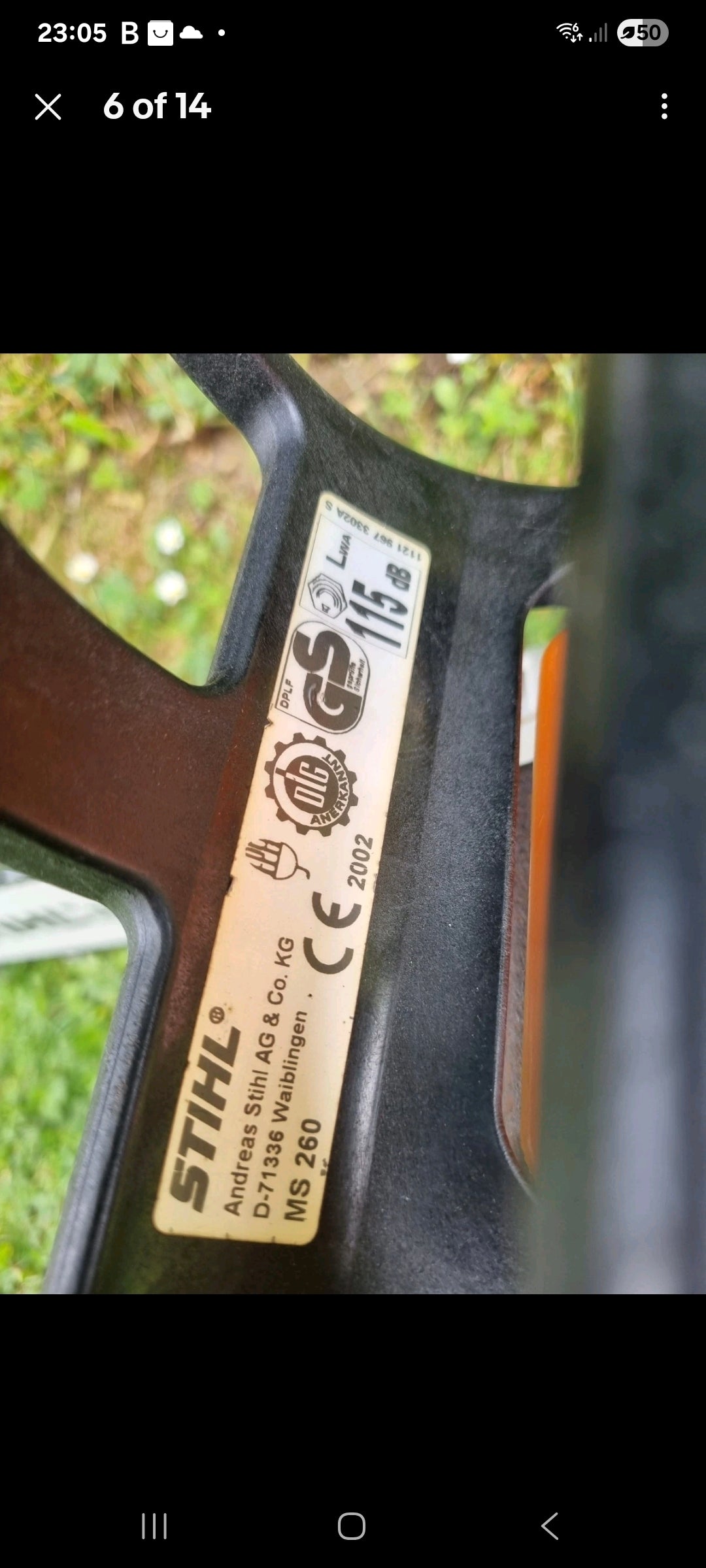Used STIHL MS 260 Professional, Chainsaw Saw Powerful 50.cc 2.6kw 16"