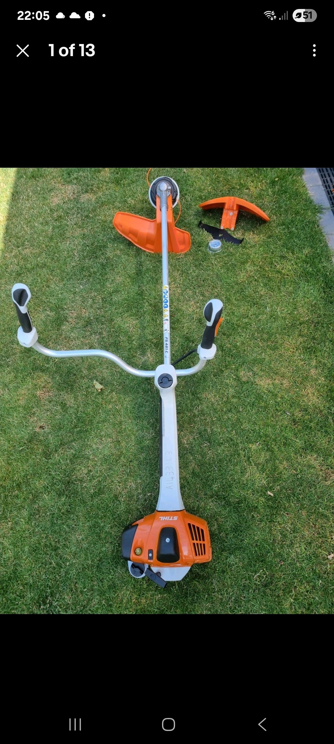 STIHL FS 491 C-EM Professional,Heavy Duty Strimmer,BrushCutter Powerful 51cc 511