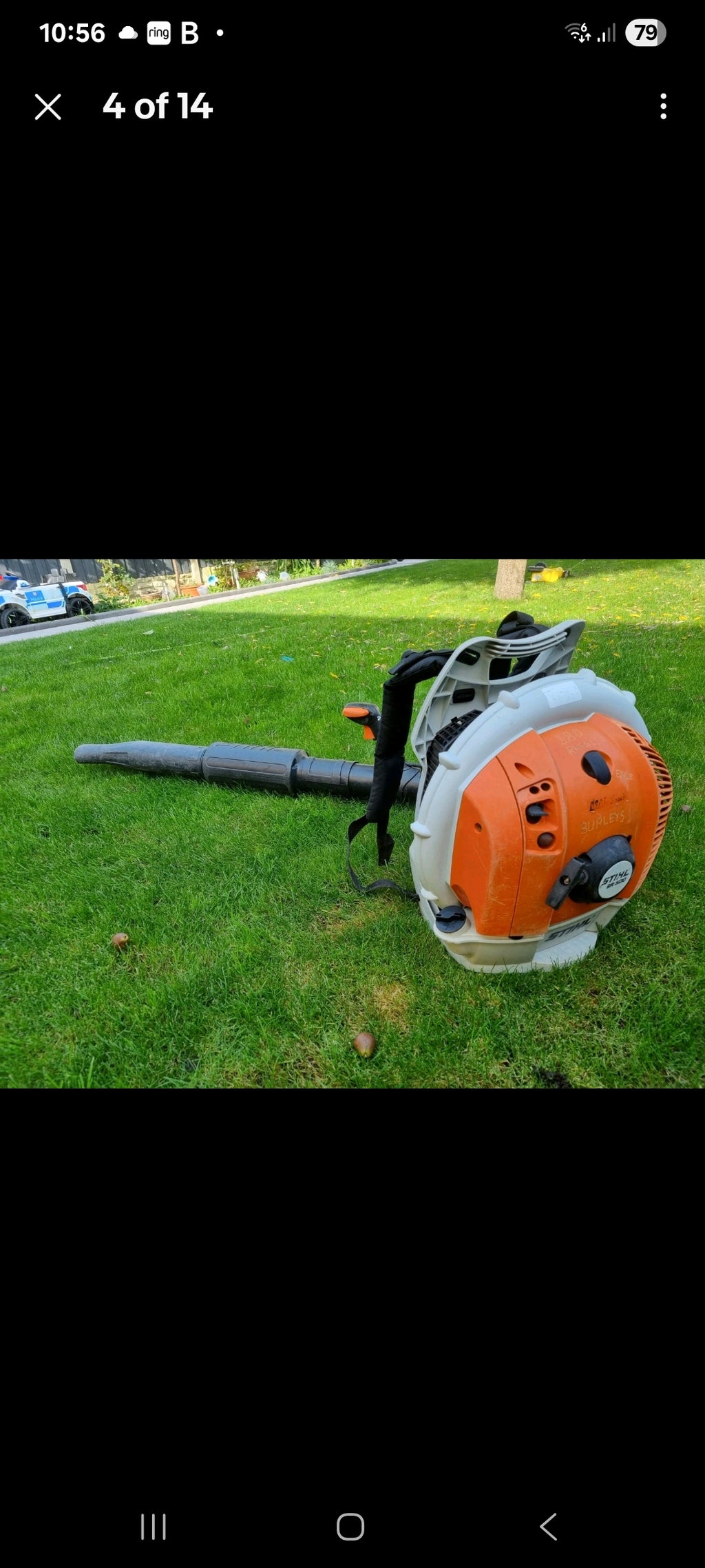 Stihl km94 Kombi set strimmer, pole saw, hedge cutter. Stihl ms291 chainsaw 16' bar. Stihl BR500 blowers