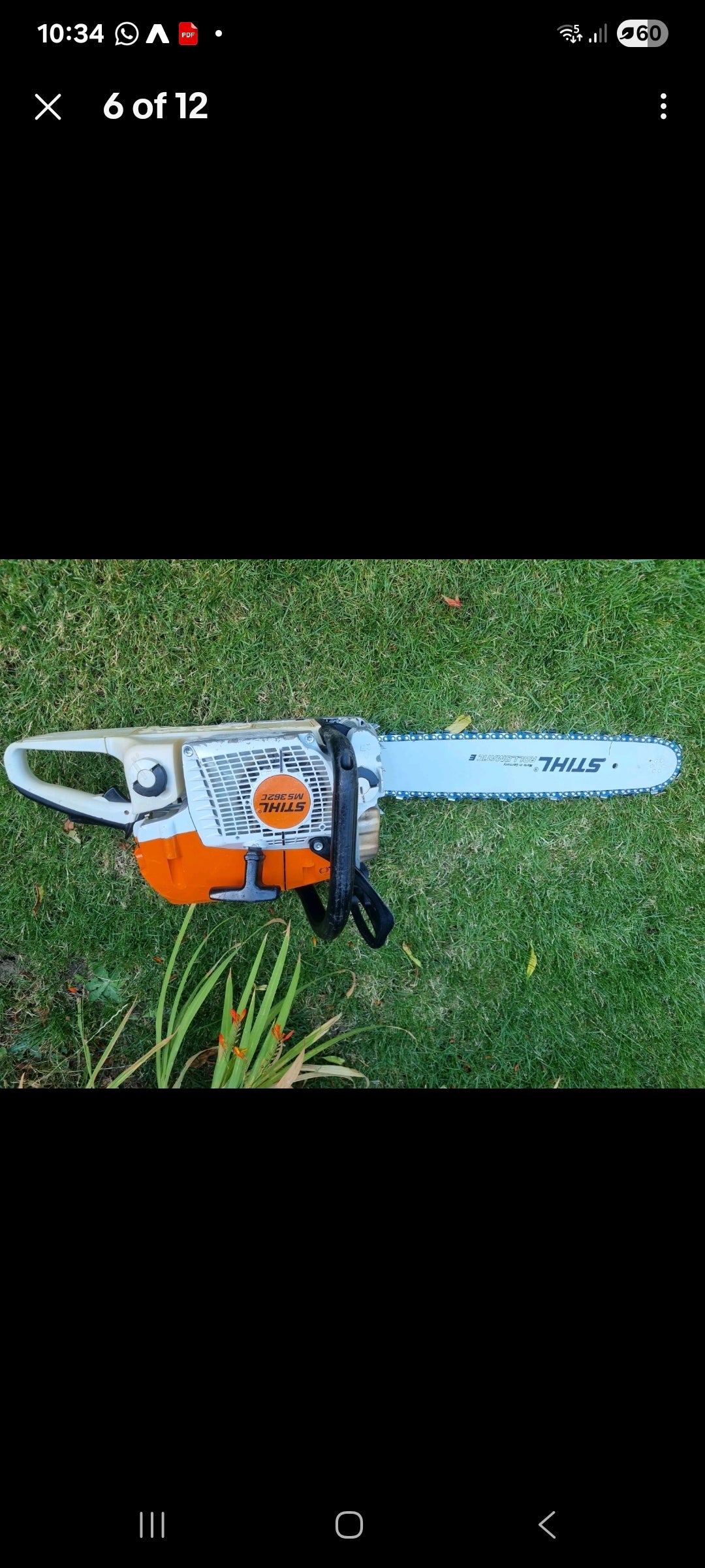 STIHL MS362C Professional, Powerful 59cc 3.4kw 18" MS 361/ 391 /441 Petrol