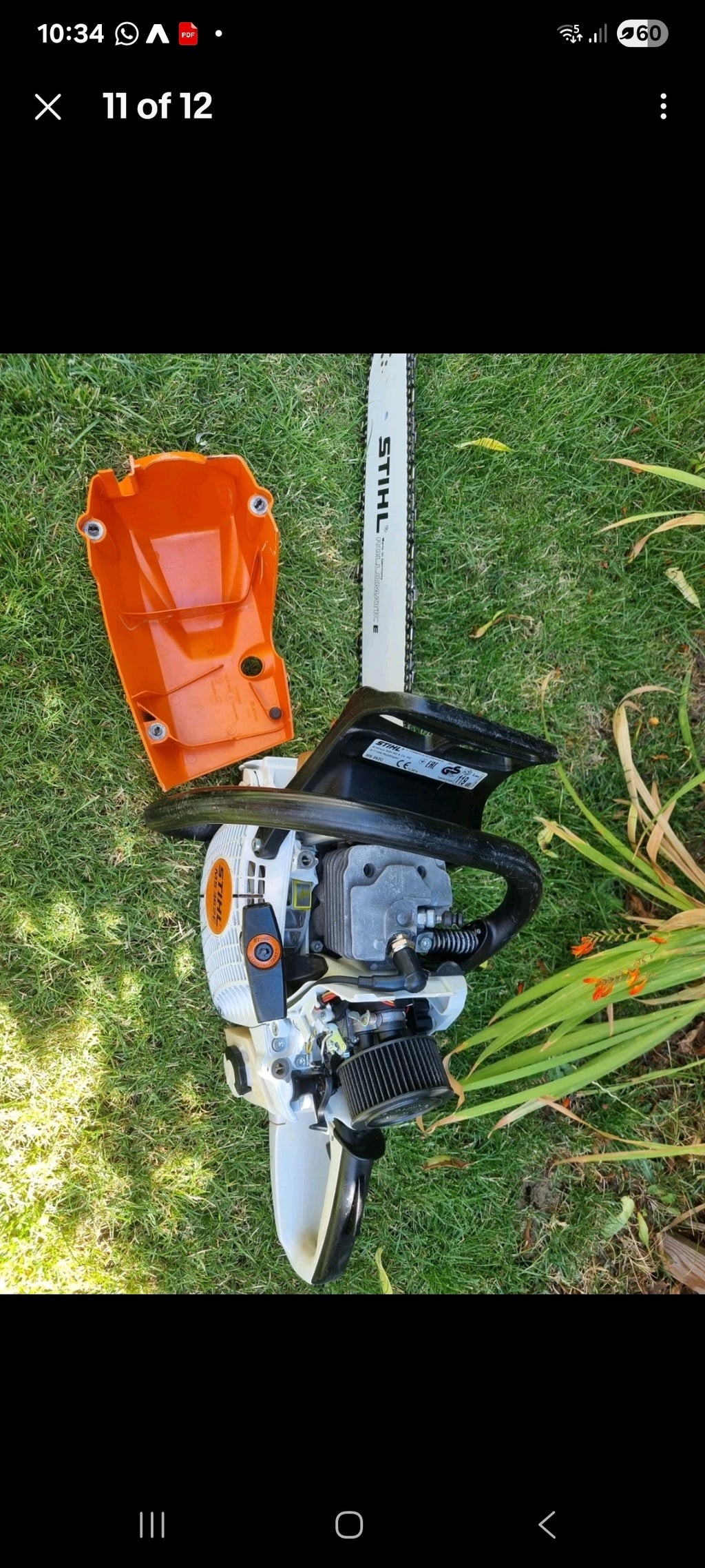 STIHL MS362C Professional, Powerful 59cc 3.4kw 18" MS 361/ 391 /441 Petrol