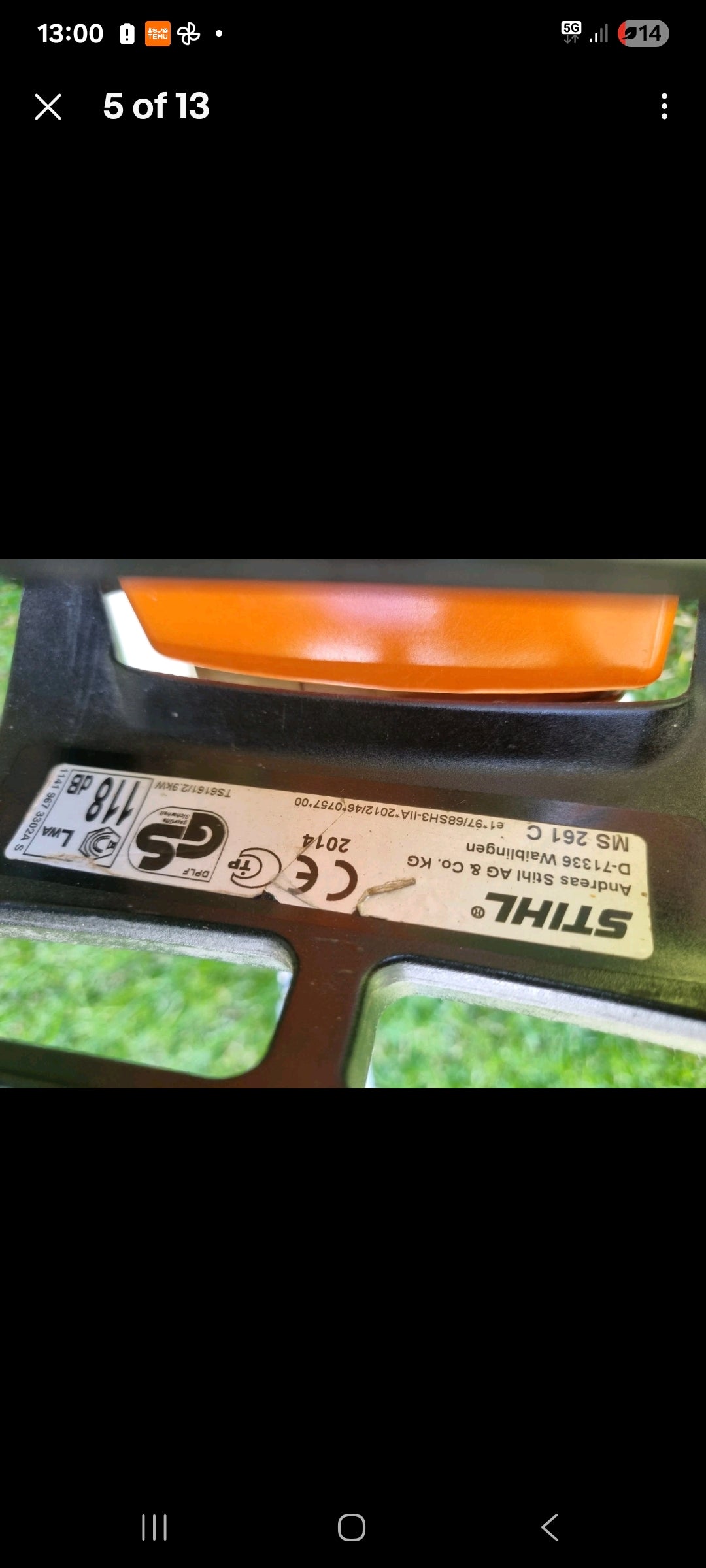 STIHL MS261c Professional, Chainsaw Saw Powerful 50.cc 3.0kw 16" MS 260/271/291