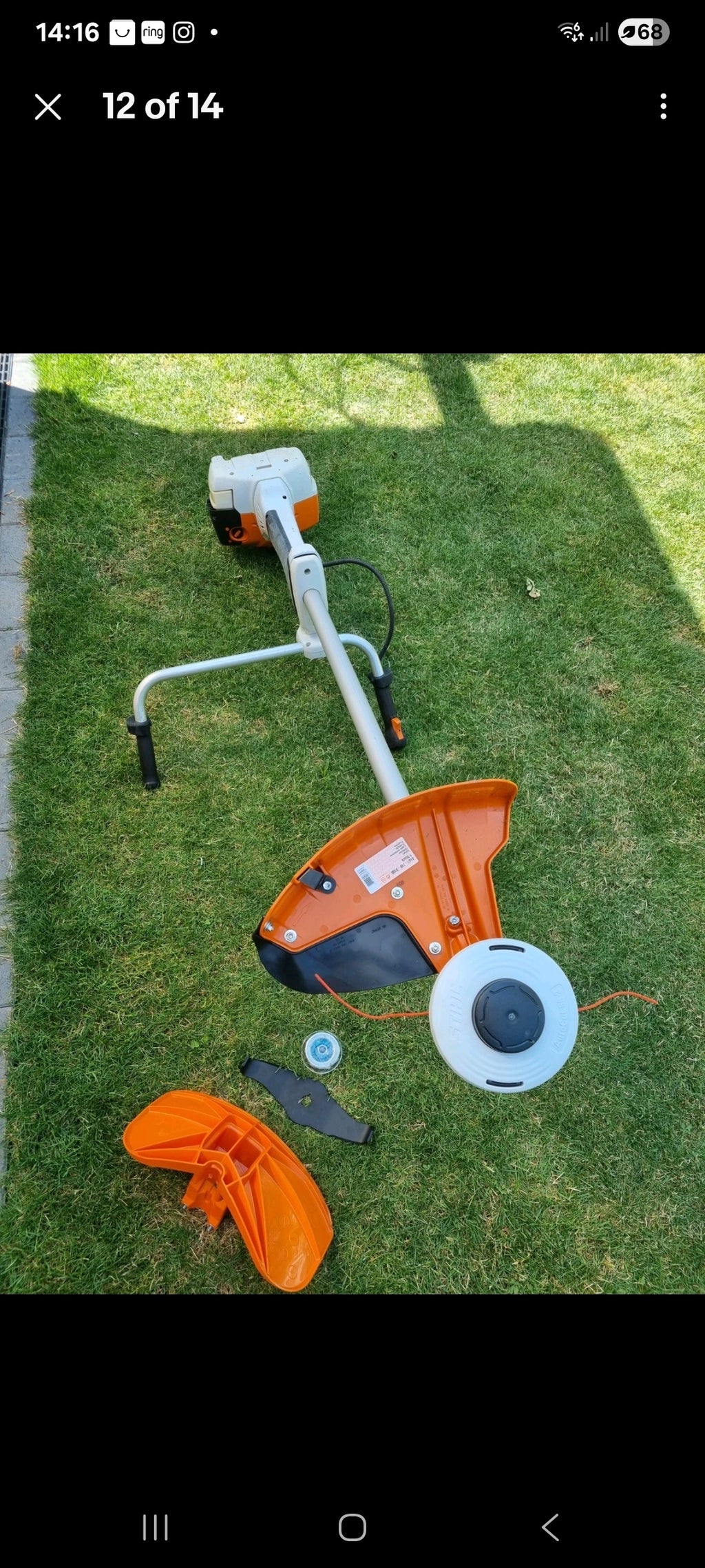 STIHL FS 560 C-EM Professional,Heavy Duty Strimmer,BrushCutter Powerful 57cc 561