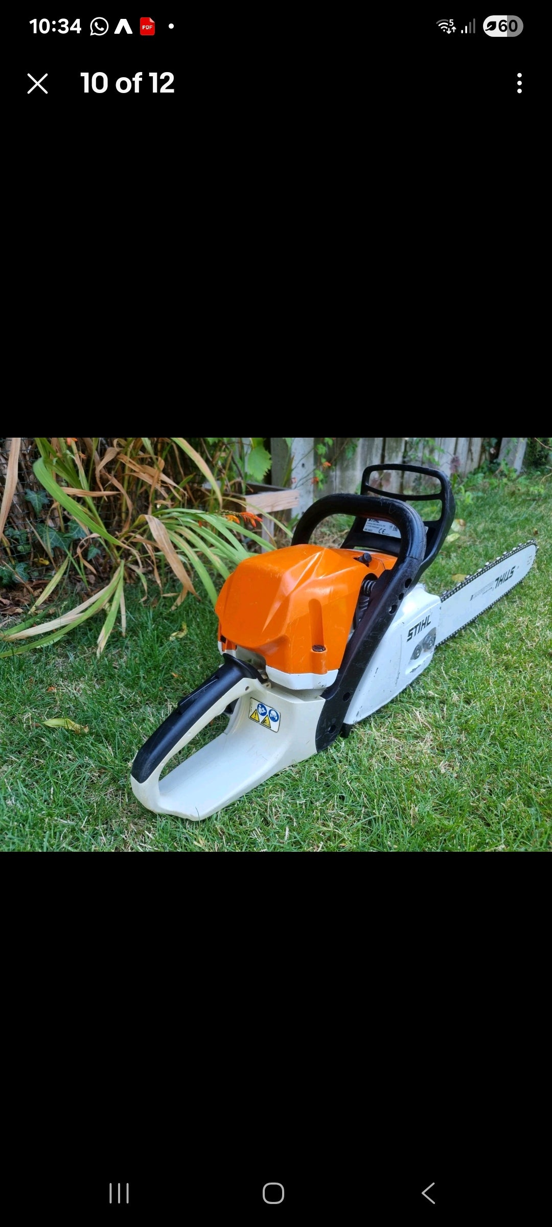 STIHL MS362C Professional, Powerful 59cc 3.4kw 18" MS 361/ 391 /441 Petrol