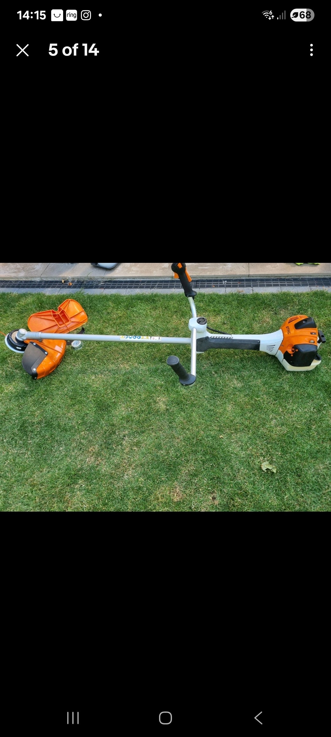 STIHL FS 560 C-EM Professional,Heavy Duty Strimmer,BrushCutter Powerful 57cc 561