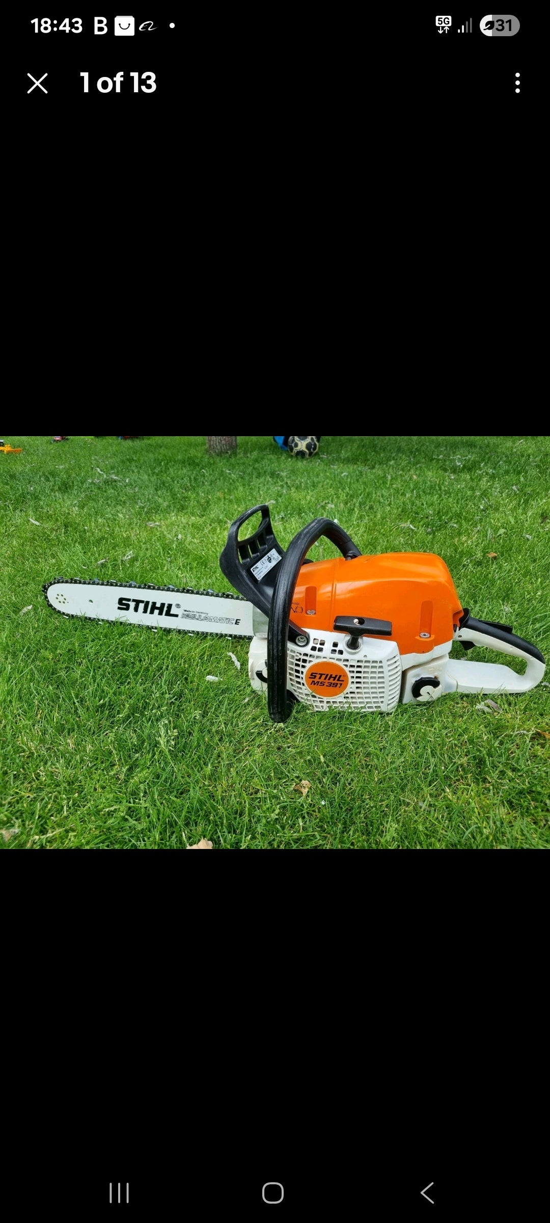 STIHL MS391 Professional, Chainsaw Saw Powerful 64cc 3.3kw 18" MS 361 /390 /362