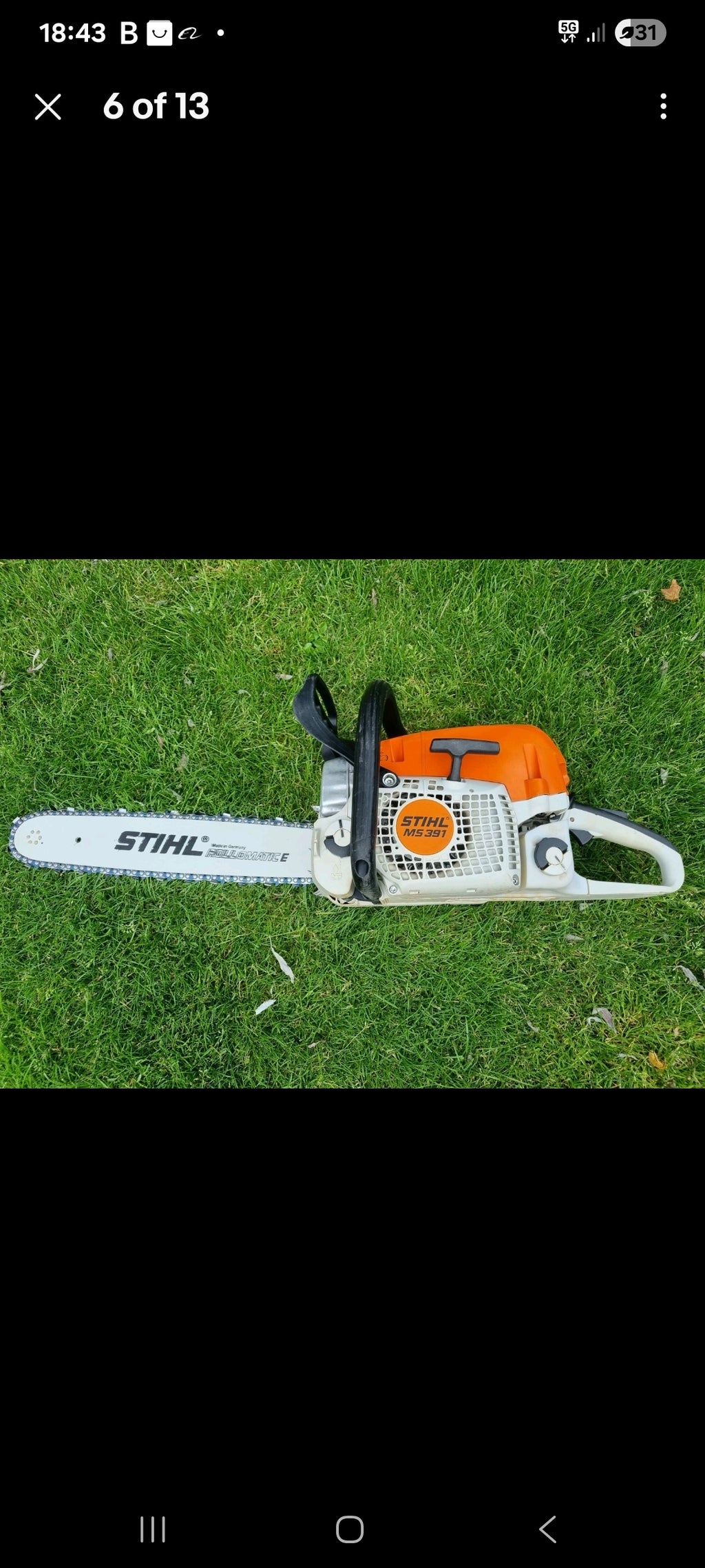 STIHL MS391 Professional, Chainsaw Saw Powerful 64cc 3.3kw 18" MS 361 /390 /362