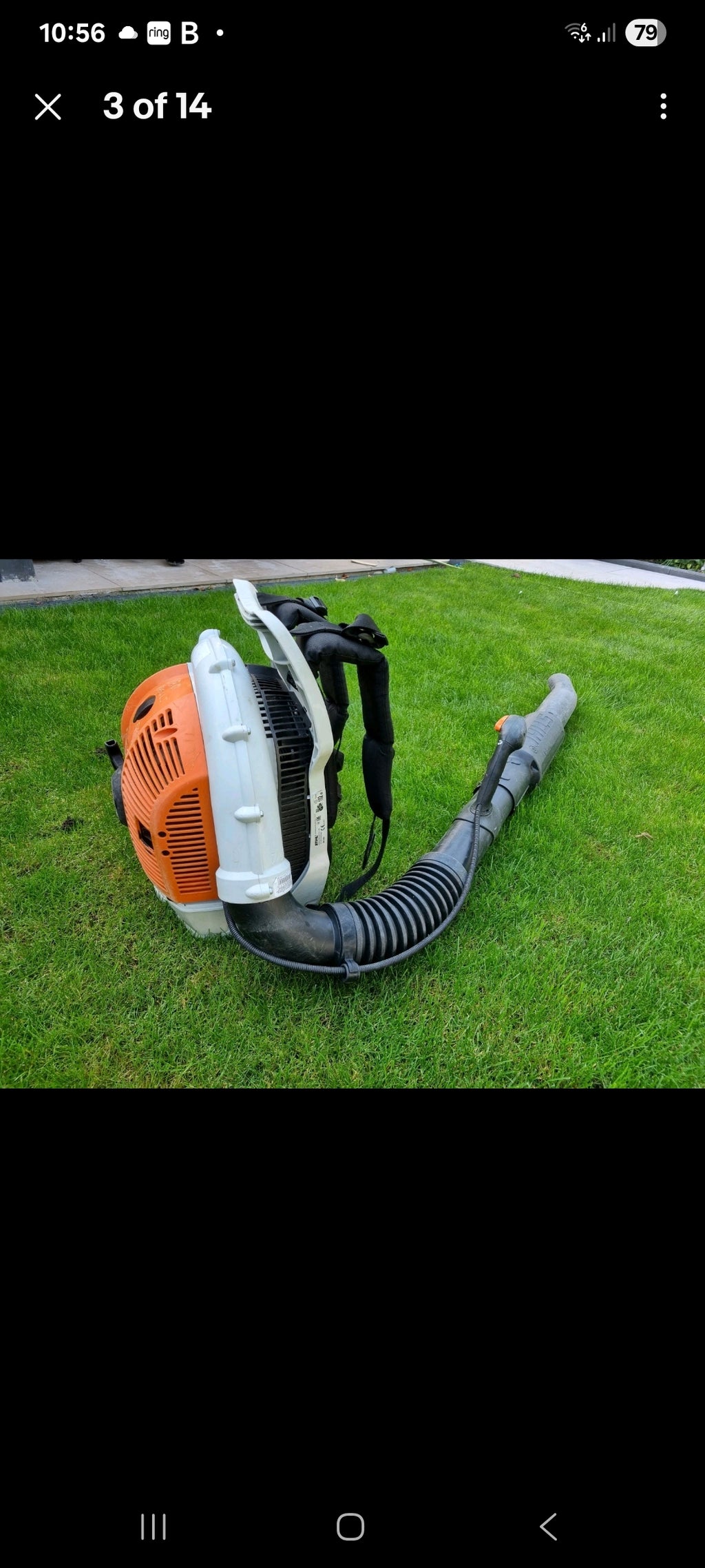 Stihl km94 Kombi set strimmer, pole saw, hedge cutter. Stihl ms291 chainsaw 16' bar. Stihl BR500 blowers