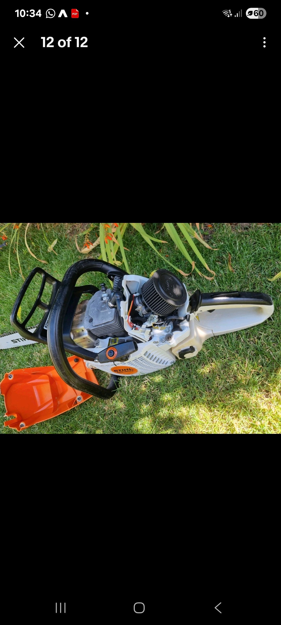 STIHL MS362C Professional, Powerful 59cc 3.4kw 18" MS 361/ 391 /441 Petrol