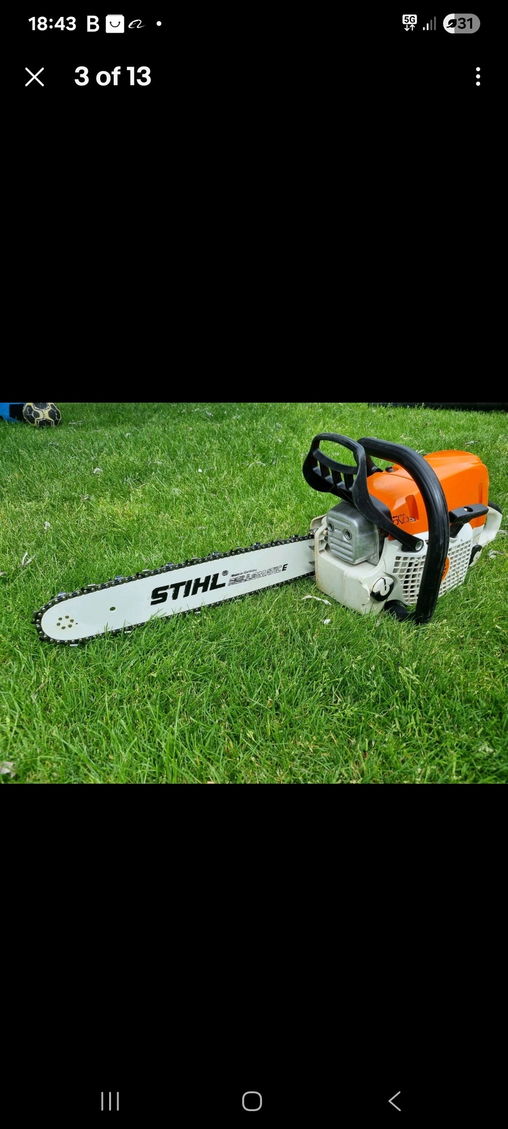 STIHL MS391 Professional, Chainsaw Saw Powerful 64cc 3.3kw 18" MS 361 /390 /362