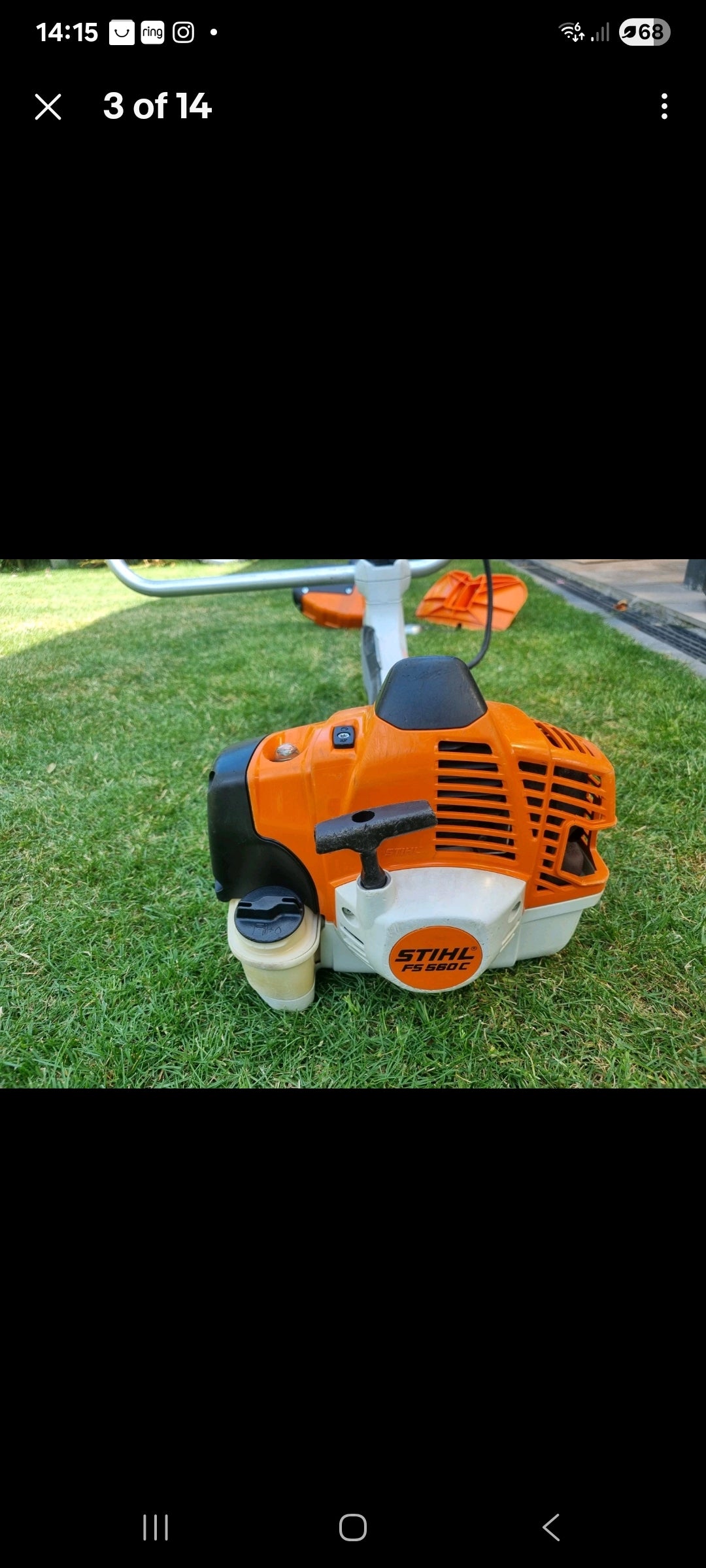 STIHL FS 560 C-EM Professional,Heavy Duty Strimmer,BrushCutter Powerful 57cc 561