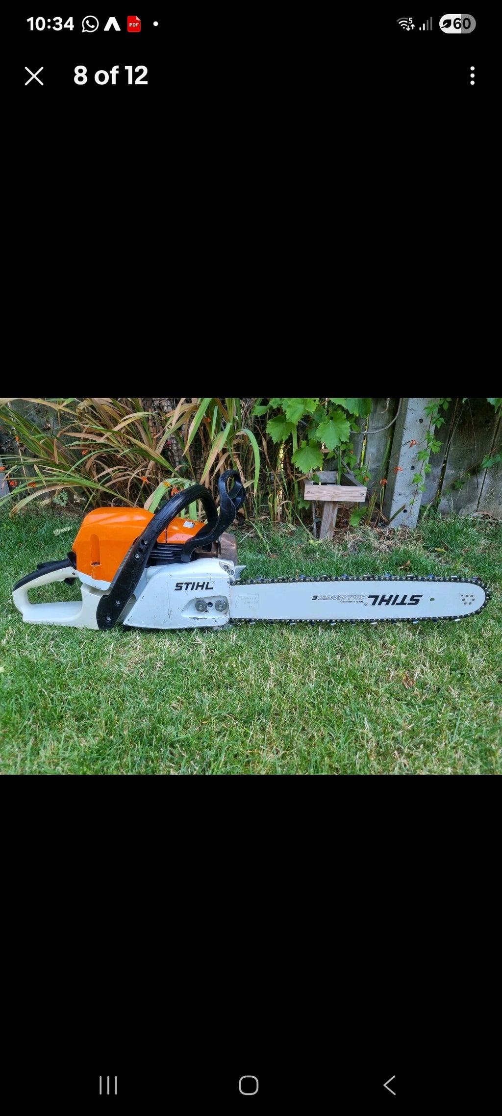 STIHL MS362C Professional, Powerful 59cc 3.4kw 18" MS 361/ 391 /441 Petrol